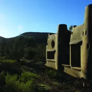 Bowen Boshier — Studio sculpt in the Klein Karoo