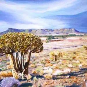 Anne Westoby — Fading Sun at Gifberg