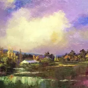 Tanya Jansen — Farm scene near Clarens